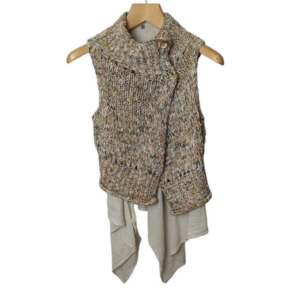 Anthropologie Knitted & Knotted Caprea  Sweater Vest - Picture 4 of 8